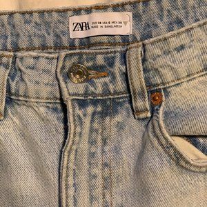 Zara mom jeans